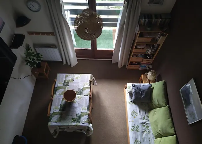 Duplex 3 Pieces. Pieds Des Pistes Et Balcon!